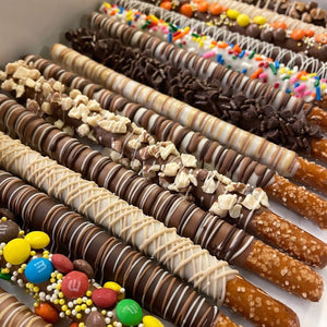 CHOCOLATE COVERED PRETZELS
