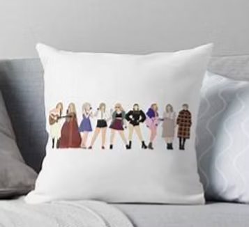 Custom Throw Pillow Cover (insert not included)